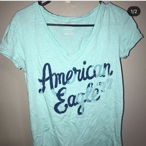 Blue favorite tee shirt